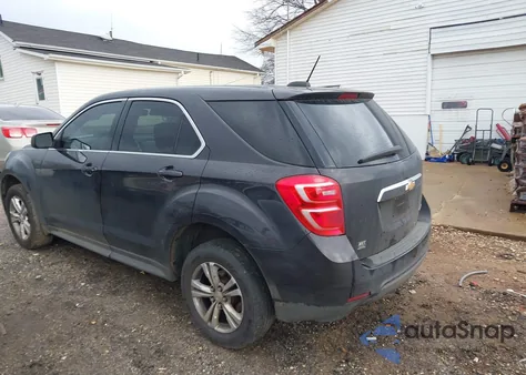 2016 Chevrolet Equinox Ls from USA, damaged, VIN 2GNALBEK4G6230652